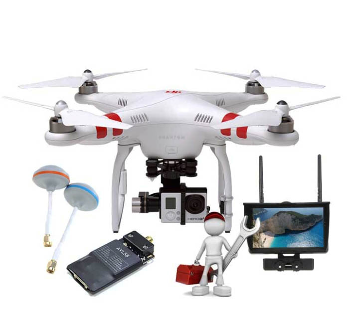 fpv система для phantom 2 v2