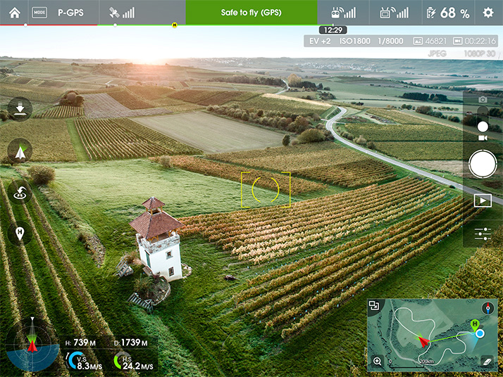 снимки с камеры dji inspire 1