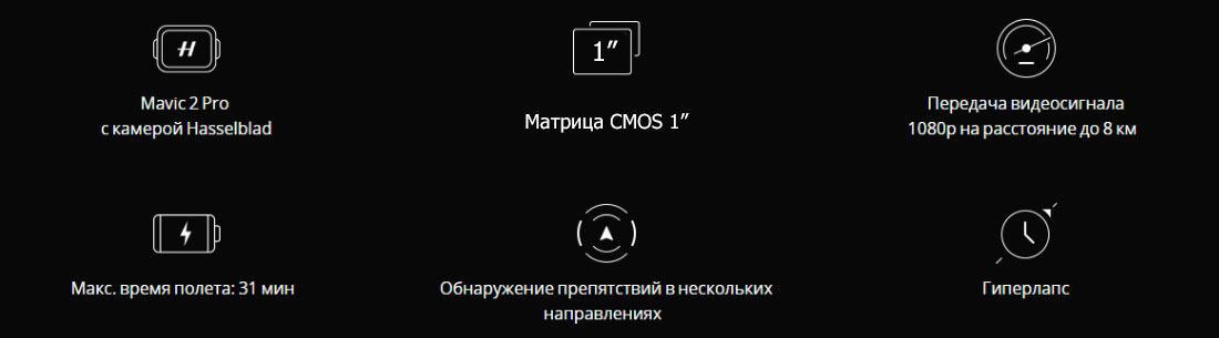 Квадрокоптер DJI Mavic 2 Pro