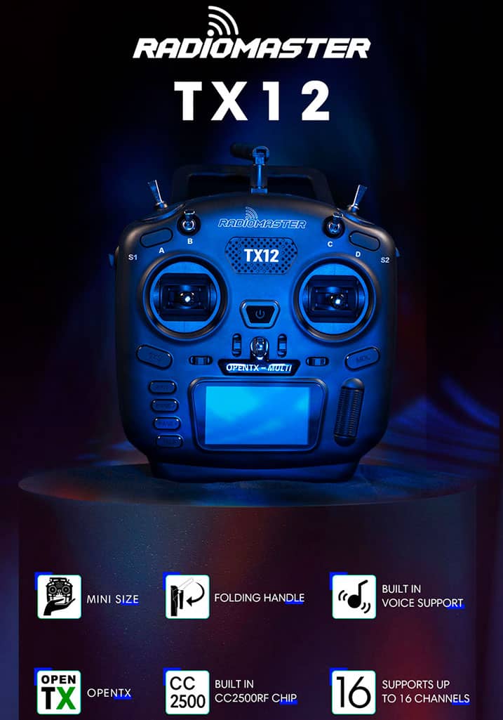 RadioMaster TX12 Multi-protocolр