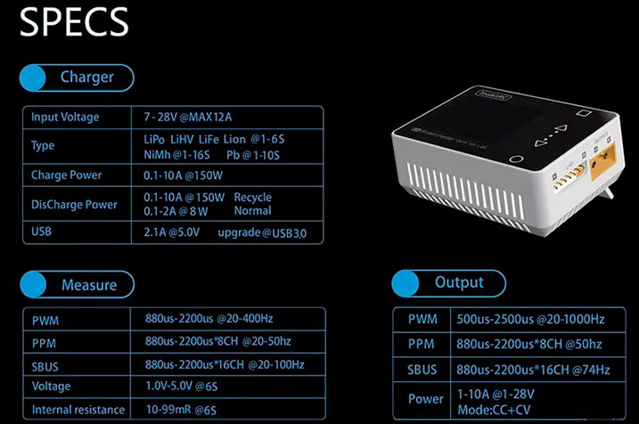 ToolkitRC M6 V2 150W DC ToolkitRC M6 V2 150W DC
