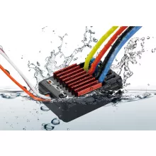 Влагозащищённый коллекторный регулятор хода HobbyWing QUICKRUN WP-1625 25A для автомоделей фото