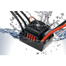 Влагозащищённый б/к регулятор хода HobbyWing QUICKRUN WP-8BL150 150A для автомоделей фото