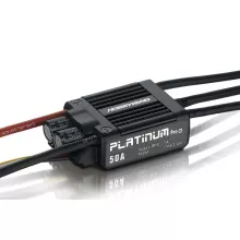 Бесколлекторный регулятор хода HobbyWing PLATINUM V3 50A для авиамоделей фото