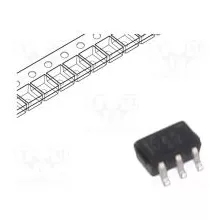 D триггер SN74LVC1G374DCKR фото