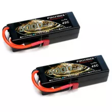 Аккумулятор Fullymax 11.1V 5000mAh Li-Po 3S1P 45C, T-plug HardCase (2 шт.) фото