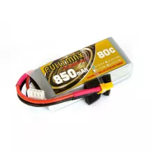 Аккумулятор Fullymax 7.4V 850mAh Li-Po 2S 80C XT30 фото
