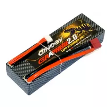 Аккумулятор Dinogy G2.0 Li-Pol 3700mAh 11.1V 3S 70C Hardcase 25x46x138мм T-Plug фото