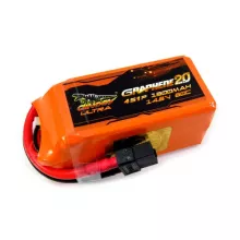 Аккумулятор Dinogy ULTRA G2.0 Li-Pol 1300mAh 14.8V 4S 80C XT60 фото