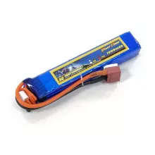 Аккумулятор для страйкбола Dinogy Li-Pol 11.1V 3S 1000mAh 25C 16.5х20х103мм T-Plug фото