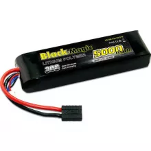 Аккумулятор Black Magic 11,1В(3S) 5000mAh Traxxas plug LiPo 45C Soft Case фото