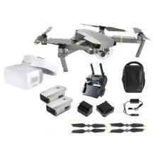 Квадрокоптер DJI Mavic Pro Platinum Fly More Combo и видеоочки DJI Goggles фото