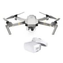 Квадрокоптер DJI Mavic Pro Platinum и видеоочки DJI Goggles фото