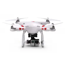 Квадрокоптер DJI Phantom 2 с подвесом H4-3D, две батареи, дисплей 7", кейс, видеосигнал до 10км, управление до 8км фото