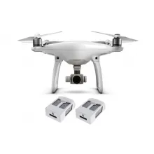 Квадрокоптер DJI Phantom 4 с подвесом, 4K камерой и двумя дополнительными аккумуляторами фото