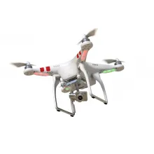 Квадрокоптер DJI Phantom 2 Vision+ с подвесом и камерой 14Мп, две батареи, кейс, видеосигнал до 2км, управление до 2км фото