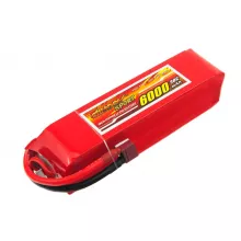 Аккумулятор Dinogy Li-Po 6000mAh 14.8V 4S 30C Softcase фото