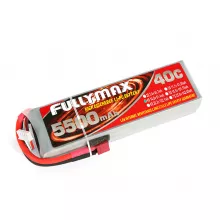 Аккумулятор Fullymax 14.8V 5500mAh Li-Po 4S 45C T-plug фото