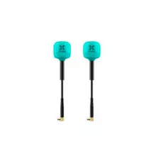 Антенна Foxeer Lollipop V4+ (RHCP, MMCX Angle Tube Short, Teal) (к-т 2 шт.) фото