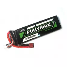 Аккумулятор Fullymax 11.1V 5000mAh Li-Po 3S 45C T-plug фото