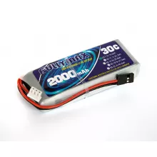 Аккумулятор Fullymax 7.4V 2000mAh Li-Po 2S 30C Futaba (Syma X8C) фото