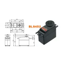 Cервопривод Futaba BLS452ERP (Futaba, FUSBLS452) фото