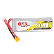 Аккумулятор GNB 14.8V 3000mah 100C Li-Po 4S1P XT60 фото