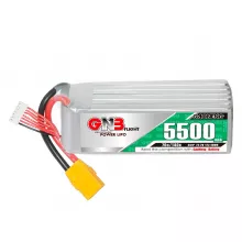 Аккумулятор GNB 22.2V 5500mah 70C Li-Po 6S1P XT90 фото