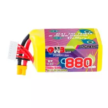 Аккумулятор GNB 22.8V 880mah 160C Li-Po 6S1P HV XT30 фото