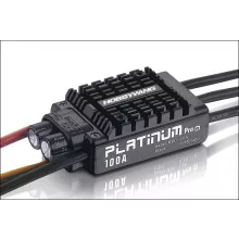 Бесколлекторный регулятор хода HobbyWing PLATINUM V3 100A для авиамоделей фото