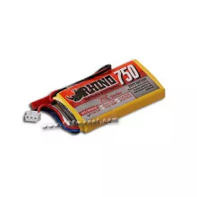 Аккумулятор 7.4V 750mAh 20C Lipoly Pack (Rhino, R750-20-2) фото
