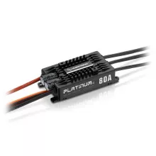 Бесколлекторный регулятор хода HOBBYWING PLATINUM PRO V4 80A 3-6S для авиамоделей фото