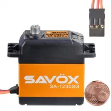 Цифровой сервопривод Savox 30-36кг/см 4,8-6В 0,16сек 79г (SA-1230SG) фото