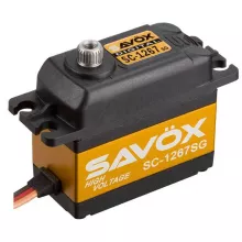 Сервопривод цифровой Savox HV 11-20,2кг/см 4,8-7,4В 0,095сек 62г (SC-1267SG) фото