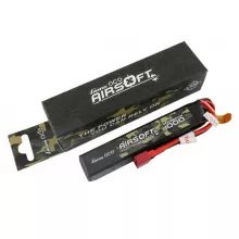 Аккумулятор для страйкбола Gens Ace LiPO 11,1В 1000мАг 3S 25C 103х21х17мм 72г T-Plug Airsoft (GEA10003S25D) фото