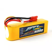 Аккумулятор ZIPPY Compact 6200mAh 4s 40c Lipo Pack HXT4mm Soft case фото