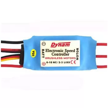 Регулятор хода 25A ESC  BEC 5V/2.0A/2-3LiPoly (Dynam, 28011025) фото 1