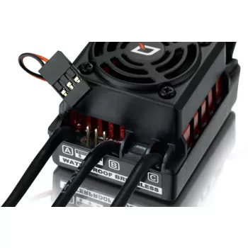 Влагозащищённый б/к регулятор хода HobbyWing QUICKRUN WP-10BL60 60A для автомоделей фото 2