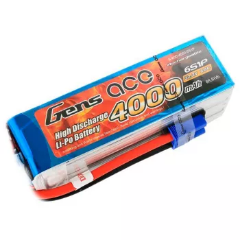 Аккумулятор Gens Ace LiPO 22,2 В 4000 мАч 6S 60C фото 1