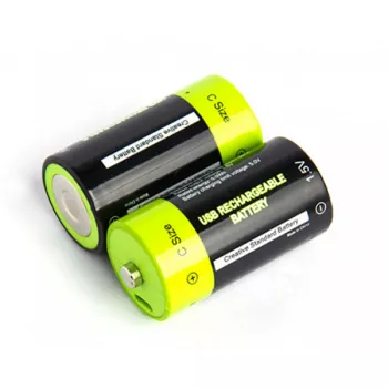 Аккумулятор Znter 1.5V 3000mAh C Size USB Rechargeable LiPoly Battery (2 шт) фото 1