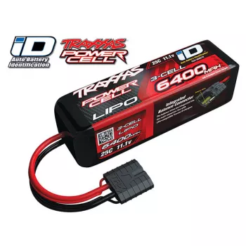 Аккумулятор Traxxas 11.1V 6400mAh 3-Cell 25C LiPO Battery (iD Plug) фото 1