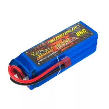 Аккумулятор Dinogy Li-Pol 3300mAh 22.2V 6S 65C 43x42x133мм T-Plug фото 1