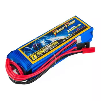 Аккумулятор Dinogy Giant Power Li-Po 2600mAh 11.1V 3S 3C для передатчиков фото 1