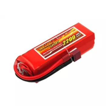 Аккумулятор Dinogy Sport Li-Po 2200mAh 14.8V 4S 30C фото 1