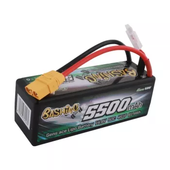 Аккумулятор Gens Ace LiPo 14,8В 5500мАч 4S 50C XT90 (B-50C-5500-4S1P-HardCase-14) фото 2