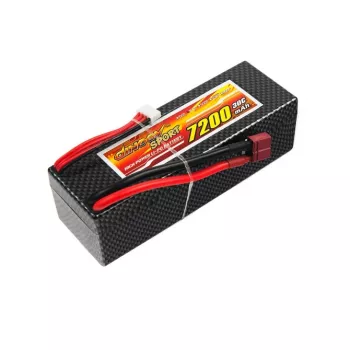 Аккумулятор Dinogy Li-Pol 7200mAh 11.1V 3S 30C Hardcase 41 x 46 x 138 мм T-Plug фото 1
