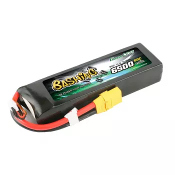 Акумулятор Gens Ace LiPO 11,1В 6500мАч 3S 60C 154х46х26мм 418г XT90 (B-60C-6500-3S1P-Bashing-XT90) фото 1