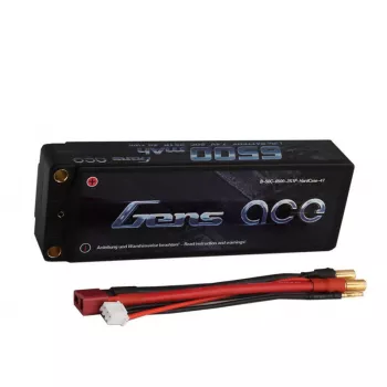 Аккумулятор Gens Ace LiPO 7,4 В 6500 мАч 2S 50C фото 1