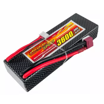 Аккумулятор Dinogy Li-Po 3600mAh 11.1V 3S 30C Hardcase T-Plug фото 1