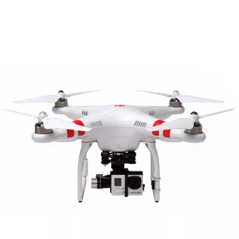 Квадрокоптер DJI Phantom 2 с подвесом H3-3D FPV, две батареи, дисплей 7", рюкзак, видеосигнал до 3км, управление до 1,5км фото 1